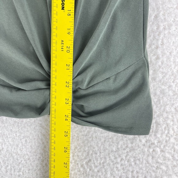 Torrid Green Front Knot Stretch Tank Top Womens Sleeveless Pullover Size Large - Picture 5 of 10